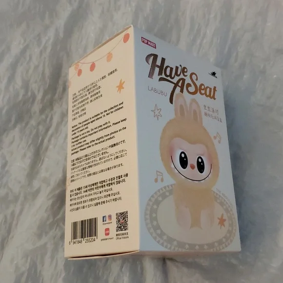 Certified LABUBU Have A Seat Monster New Sealed Box Pop Mart Authentic Blind Box - Picture 3 of 15